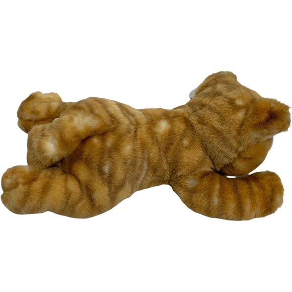 Orange Tabby Cat 1997 Plush NWT Vintage Wishpets - Picture 4 of 4